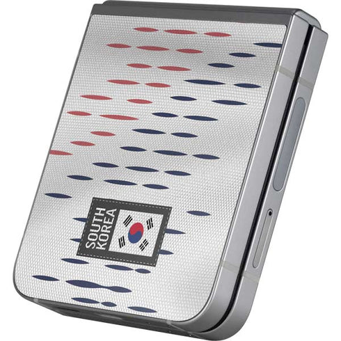 South Korea Soccer Flag Galaxy Z Flip6 Skin